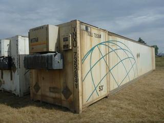 53 Ft. HC Storage Container c/w Heater # 735284   *Heater Starts.*