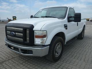 2009 Ford F250 XL Pickup c/w 5.4L V8 Gas, Auto, A/C, LT265/70R17 Tires, Showing 238,678 Kms, VIN 1FTNF20589EA46803. **Note: Requires Repair**