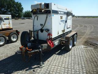 2011 Multi Quip DB-1007I 56 KW Portable Generator c/w Isuzu Diesel, Spare Tire, ST205/75R15 Tires, Showing 7,970 Hours, S/N 5SLBG1222BL008881