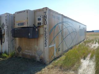 53 Ft. HC Storage Container c/w Thermo King Heater # 735323. *Heater Starts*