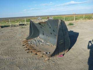 Volvo Loader Bucket 9 Ft. Wide, Part # 90479, Manufacture # 7024-103, Control # 9041.