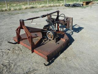 Flail Mower Converted to Skid Steer Attachment w/Hydraulics (One Hose Leakes), Control # 9071.