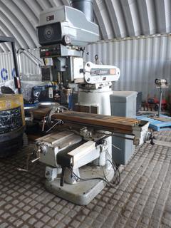 Bridge Port Series II Milling Machine w/ Reliance 4 Hp 220 Volt Motor.