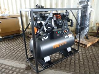 Unused TMG GAC 60 Air Compressor 2 Stage 60 Gallon, Control # 9112.