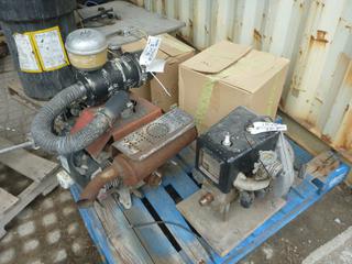 Toro Motor, Model # P220G-I/11218G, (2) Air Filters and Small Motor.