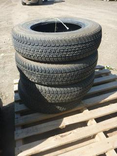 (4) Motomaster AW All Season Tires P155/80 R13 79S.