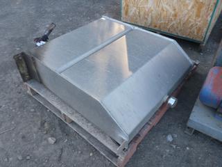 Stainless Steel Slip Tank, Approximately 45 Gallons.