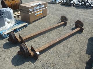 Set of Torsion Axels 7000 Lb/Ea.