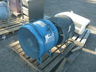 (2) Sure Flame Construction Fans, Model # FN20.