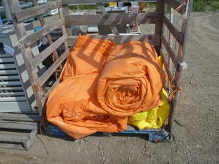 (3) Insulated Tarps 20 Ft x 10 Ft / Ea. *Wooden Crate Not Included*