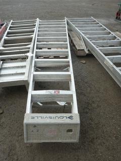 Sturdy 12 Ft Aluminum Step Ladder.