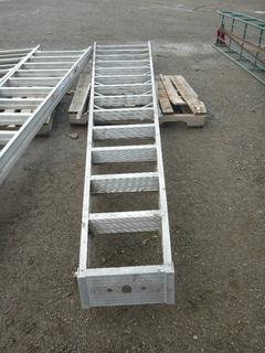 Aluminum 14 Ft Step Ladder.