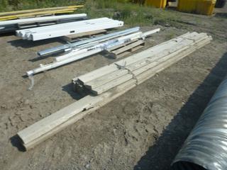 Quantity of Assorted Rough Cut Lumber, Approximately 12 Ft.