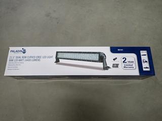 Paladin 21 1/2 In. Dual Row Curved Cree LED Light Bar, 120 Watt, 14400 Lumens.