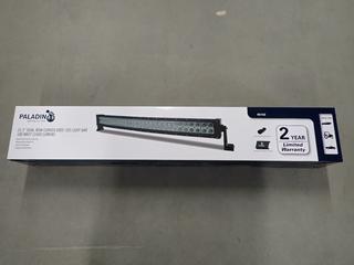 Paladin 31 1/2 In. Dual Row Curved Cree LED Light Bar, 180 Watt, 21600 Lumens.