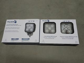 (2) Paladin Off-Road Cree LED Light Combos, 2pc Each.