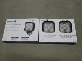 (2) Paladin Off-Road Cree LED Light Combos, 2pc Each.