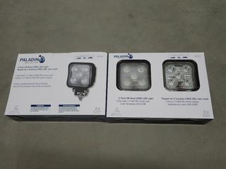 (2) Paladin Off-Road Cree LED Light Combos, 2pc Each.