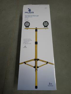 Paladin Twin Head LED Work Light c/w Tripod, 36 Watt, 2400 Lumens.