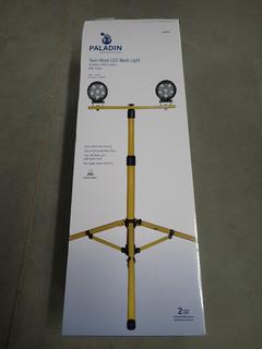 Paladin Twin Head LED Work Light c/w Tripod, 36 Watt, 2400 Lumens.