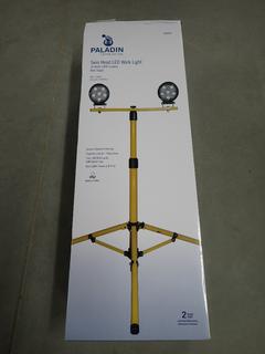 Paladin Twin Head LED Work Light c/w Tripod, 36 Watt, 2400 Lumens.