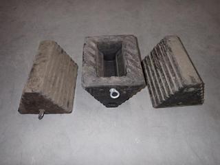 (3) Wheel Blocks.