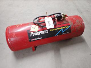 Powermate 10 Gallon Portable Air Tank.