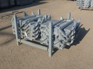 44in X 44in X 34in Storage Rack C/w Qty Of DSS 0.8-Meter (L) And 0.3-Meter (W) Stair Treads