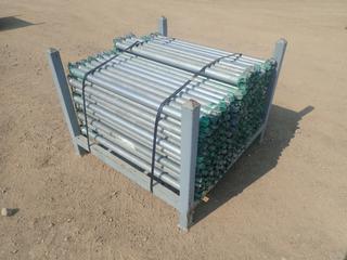 44in X 44in X 34in Storage Rack C/w Qty Of 1.1-Meter Scaffold Ledgers