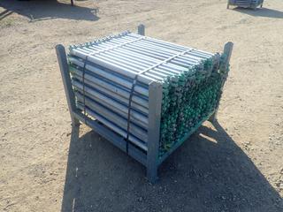 44in X 44in X 34in Storage Rack C/w Qty Of 1.1-Meter Scaffold Ledgers