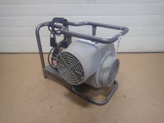 Air Systems International Model SVB-E8 115/230V Fan w/ Emerson 3/4hp Farm Duty Motor. SN 14635