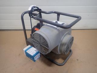 Air Systems International Model SVB-E8 115/230V Fan C/w Emerson 3/4hp Farm Duty Motor