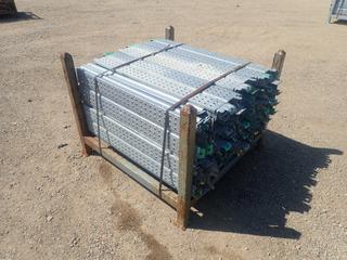 44in X 44in X 34in Storage Rack C/w Qty Of Approx. (50) 1.1-Meter Scaffold Planks