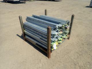 44in X 44in X 34in Storage Rack C/w Qty Of 1-Meter Scaffold Planks