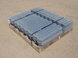 Qty Of (50) 48in X 1ft And (50) 48in X 2ft Galvanized Grating