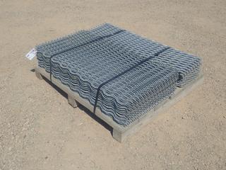 Qty Of (50) 48in X 1ft And (50) 48in X 2ft Galvanized Grating