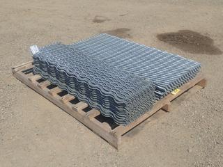 Qty Of 48in X 1ft And 48in X 2ft Galvanized Grating