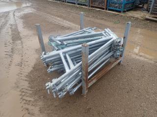 44in X 44in X 34in Storage Rack C/w Qty Of 1.1-Meter Scaffold Side Brackets