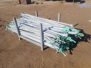 44in X 44in X 34in Storage Rack C/w Qty Of 1.1-Meter Scaffold Bay Braces