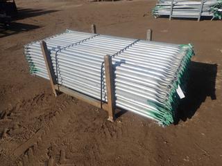 44in X 44in X 34in Storage Rack C/w Qty Of Approx. (160) 1.1-Meter Scaffold Bay Braces