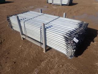 44in X 44in X 34in Storage Rack C/w Qty Of Approx. (160) 1.57-Meter Scaffold Bay Braces