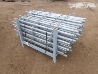 44in X 44in X 34in Storage Rack C/w Qty Of 1 1/2-Meter Scaffold Standards