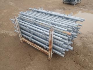 44in X 44in X 34in Storage Rack C/w Qty Of 1 1/2-Meter Scaffold Standards