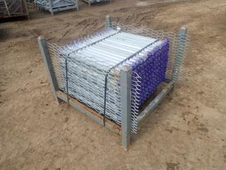 44in X 44in X 34in Storage Rack C/w Qty Of 0.86-Meter Scaffold Ledgers