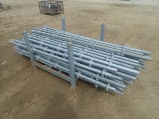 44in X 44in X 34in Storage Rack C/w Qty Of 2.5-Meter Scaffold Standards