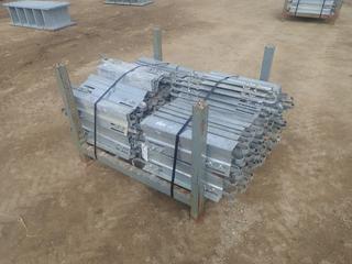 44in X 44in X 34in Storage Rack C/w Qty Of 0.65-Meter Scaffold Toe Boards