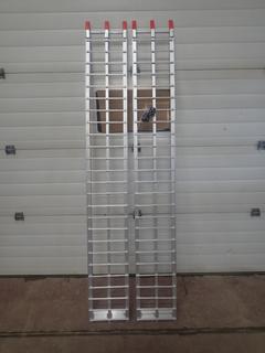 (2) 7ft Aluminum Ramps *Unused*