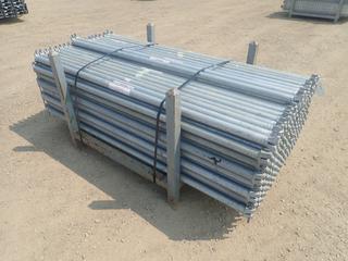 44in X 44in X 34in Storage Rack C/w Qty Of Approx. (150) 2-Meter Scaffold Ledgers