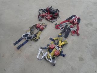 Qty Of (4) Harnesses C/w (8) Personal Fall Limiters