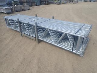 Qty Of (20) 4.27-Meter Scaffold Lattice Girders